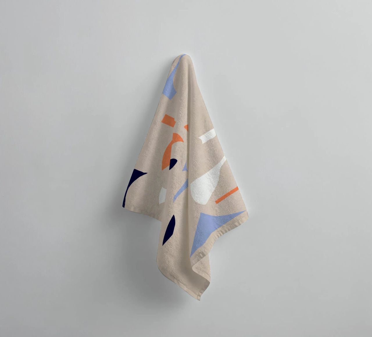Cut out fragment of abstraction towel by Little Dean