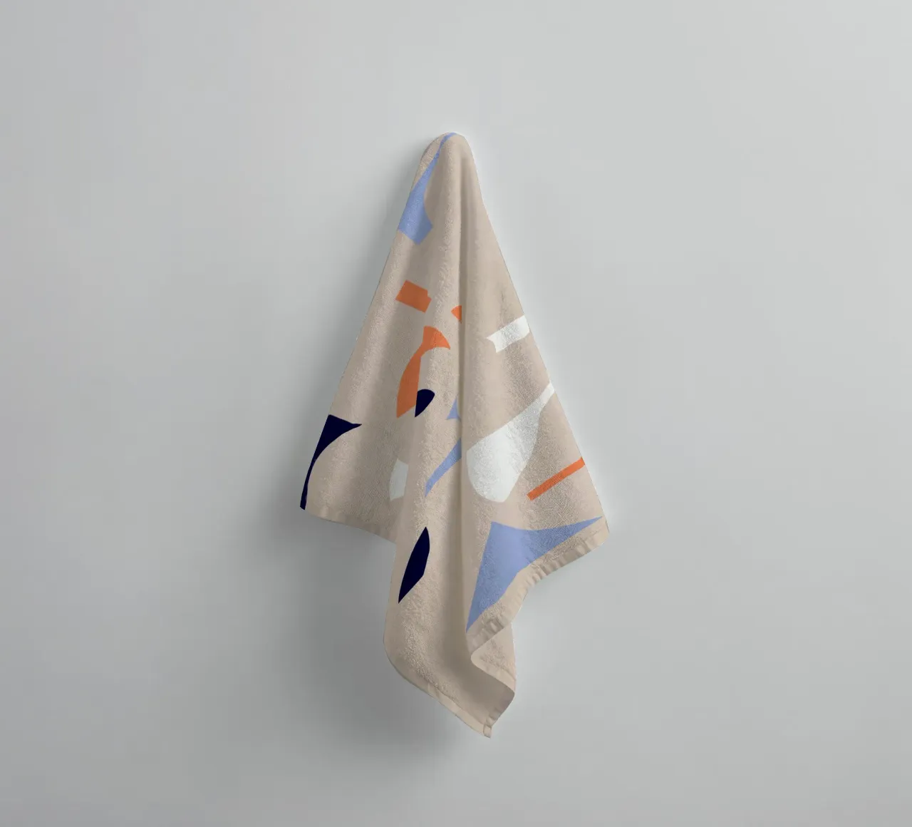 Découper un fragment d'abstraction serviette de bain de Little Dean