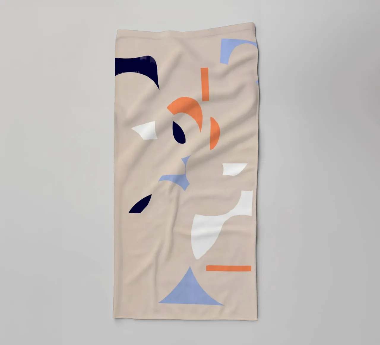 Découper un fragment d'abstraction serviette de bain de Little Dean