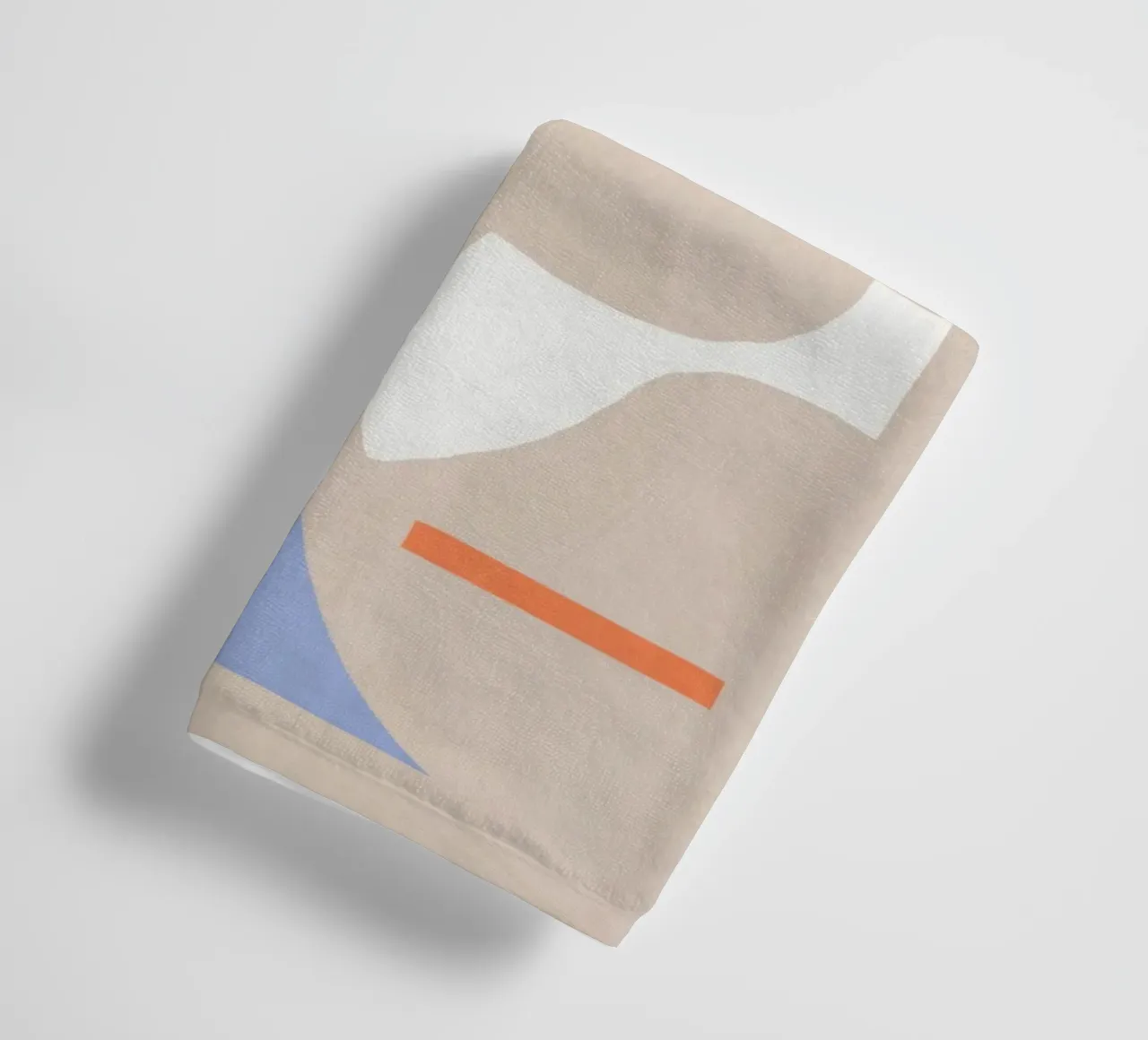 Découper un fragment d'abstraction serviette de bain de Little Dean