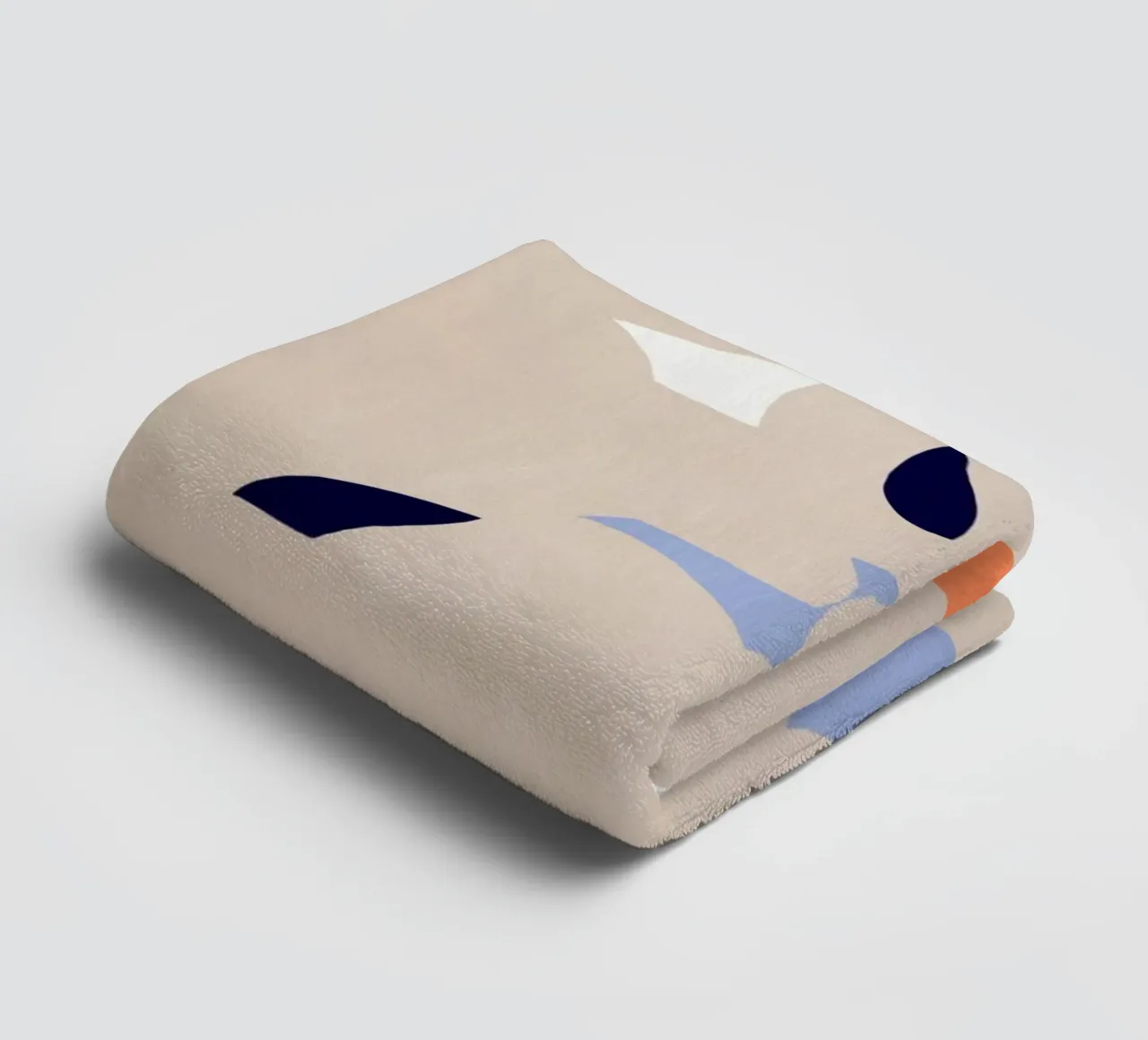 Découper un fragment d'abstraction serviette de bain de Little Dean