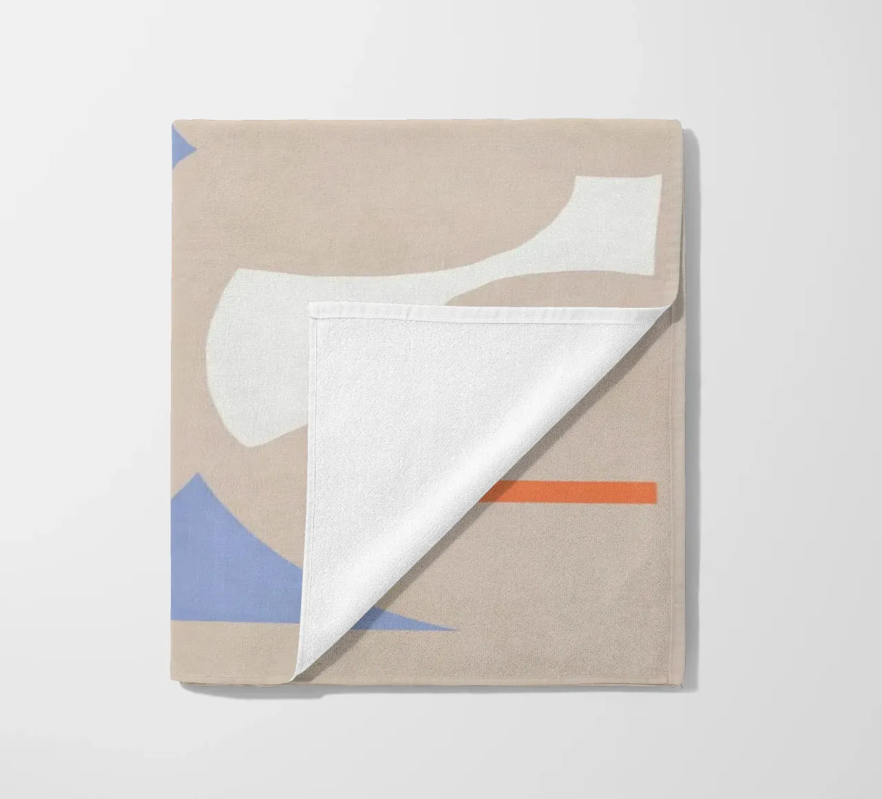 Découper un fragment d'abstraction serviette de plage de Little Dean