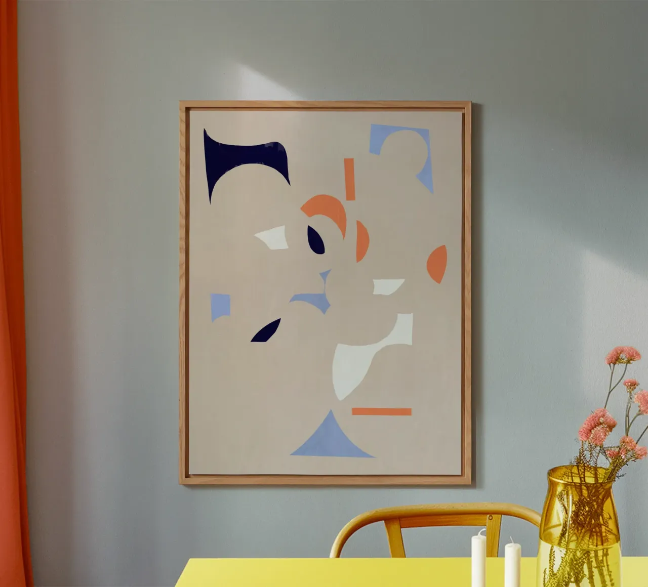 Découper un fragment d'abstraction alu dibond de Little Dean