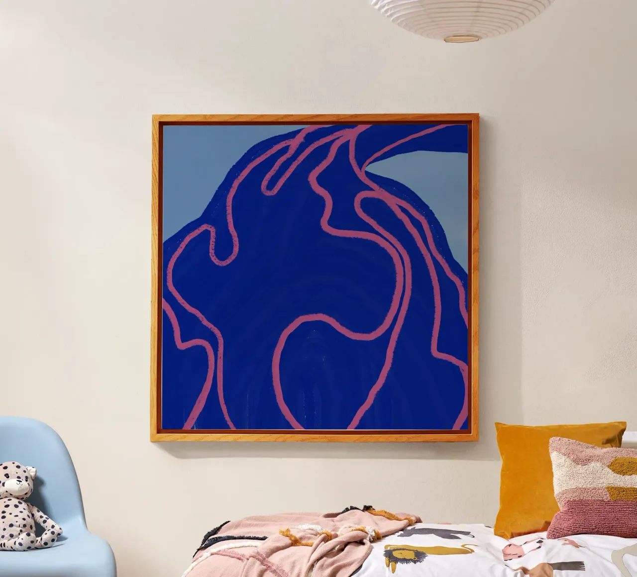 Volcanic abstract plexiglass da Little Dean