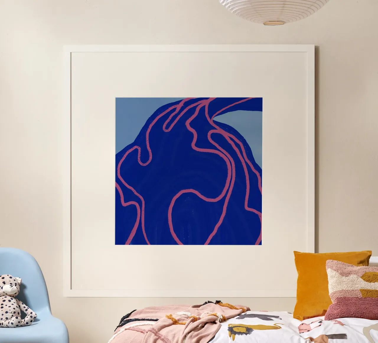 Astratto vulcanico poster da Little Dean