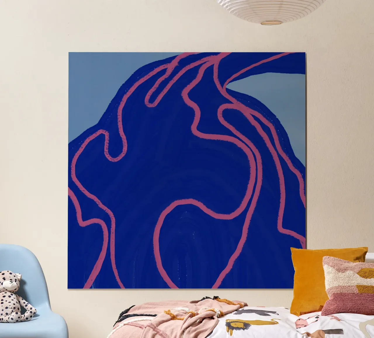 Astratto vulcanico poster da Little Dean