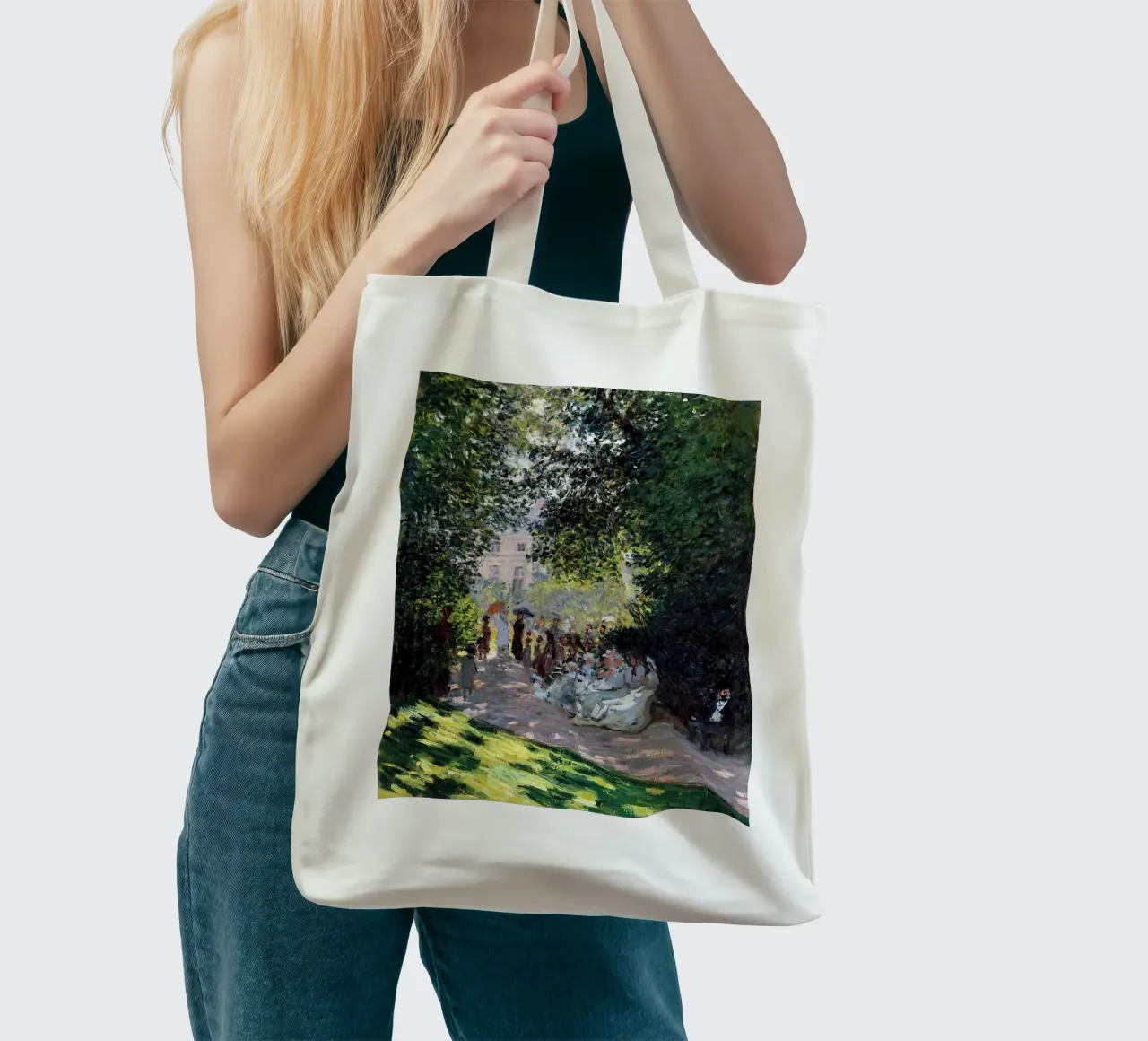 Il Parc Monceau borsa in juta da Maegan