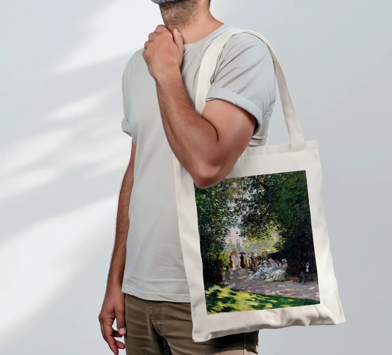 Il Parc Monceau borsa in juta da Maegan