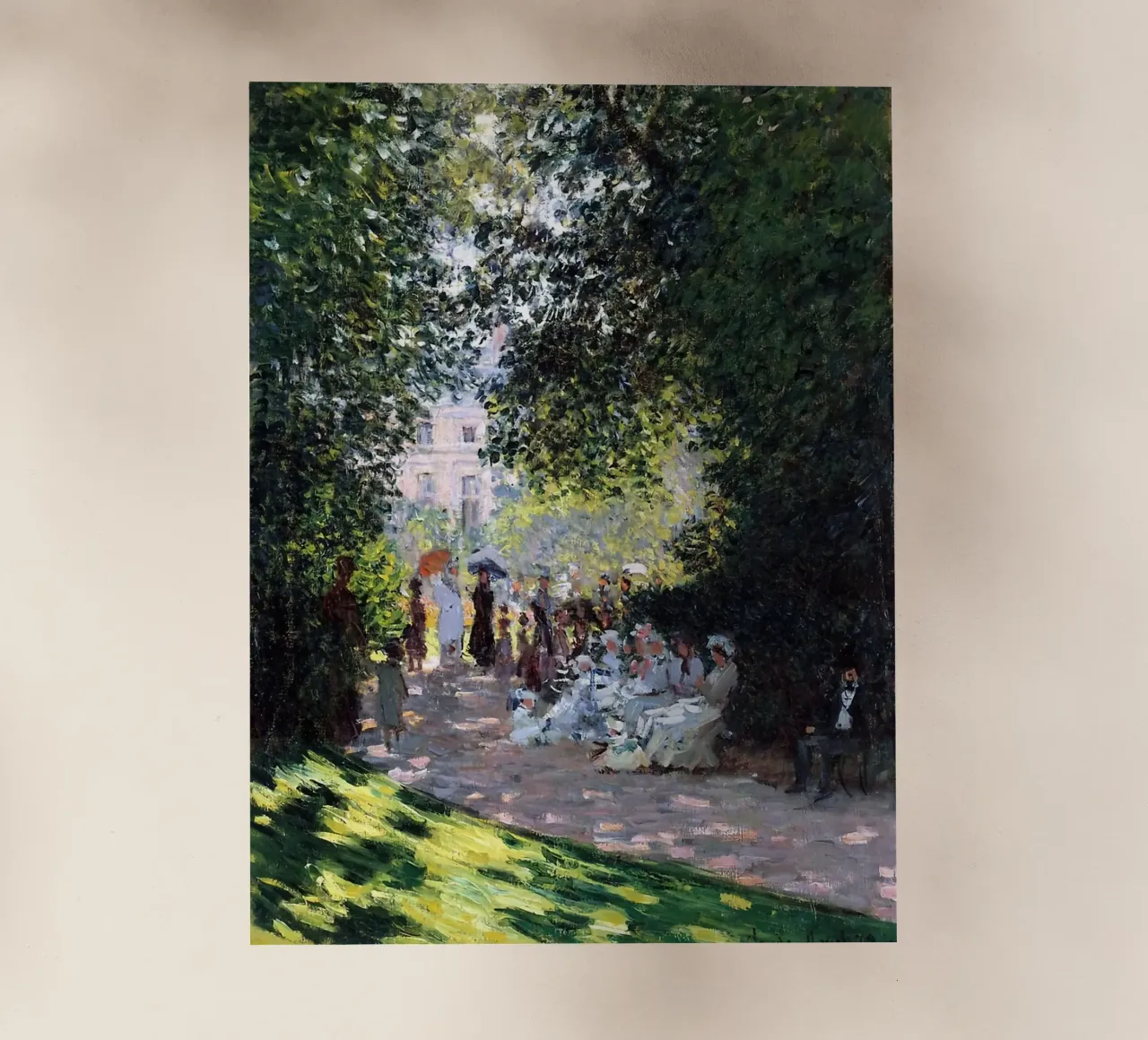 Il Parc Monceau pellicola backlit da Maegan
