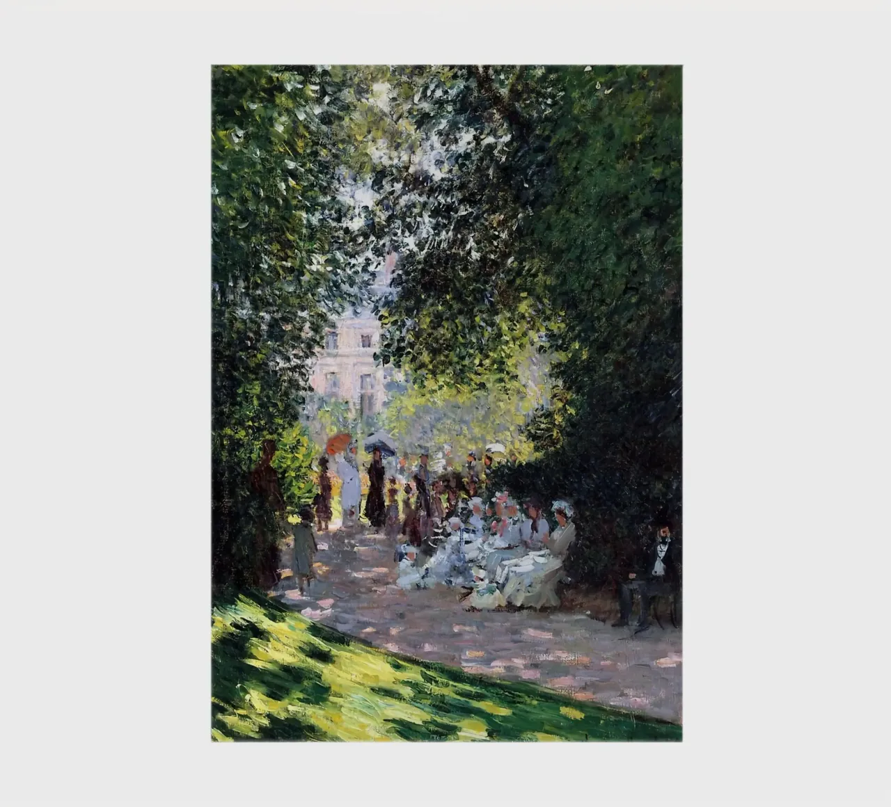 The Parc Monceau notebook by Maegan