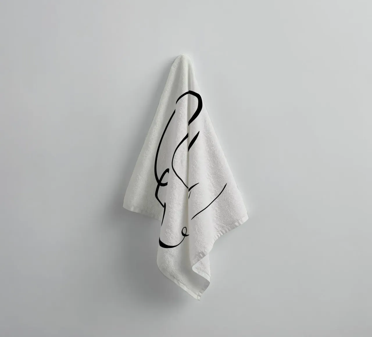 Curls 2 towel by Graphite