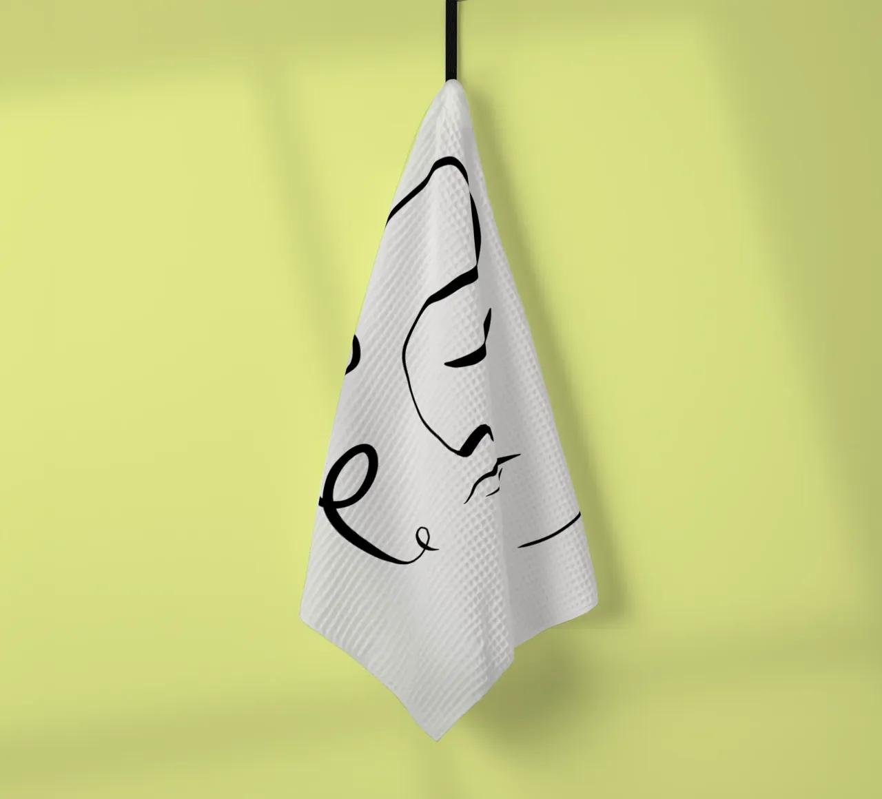 Curls 2 canovaccio da cucina da Graphite