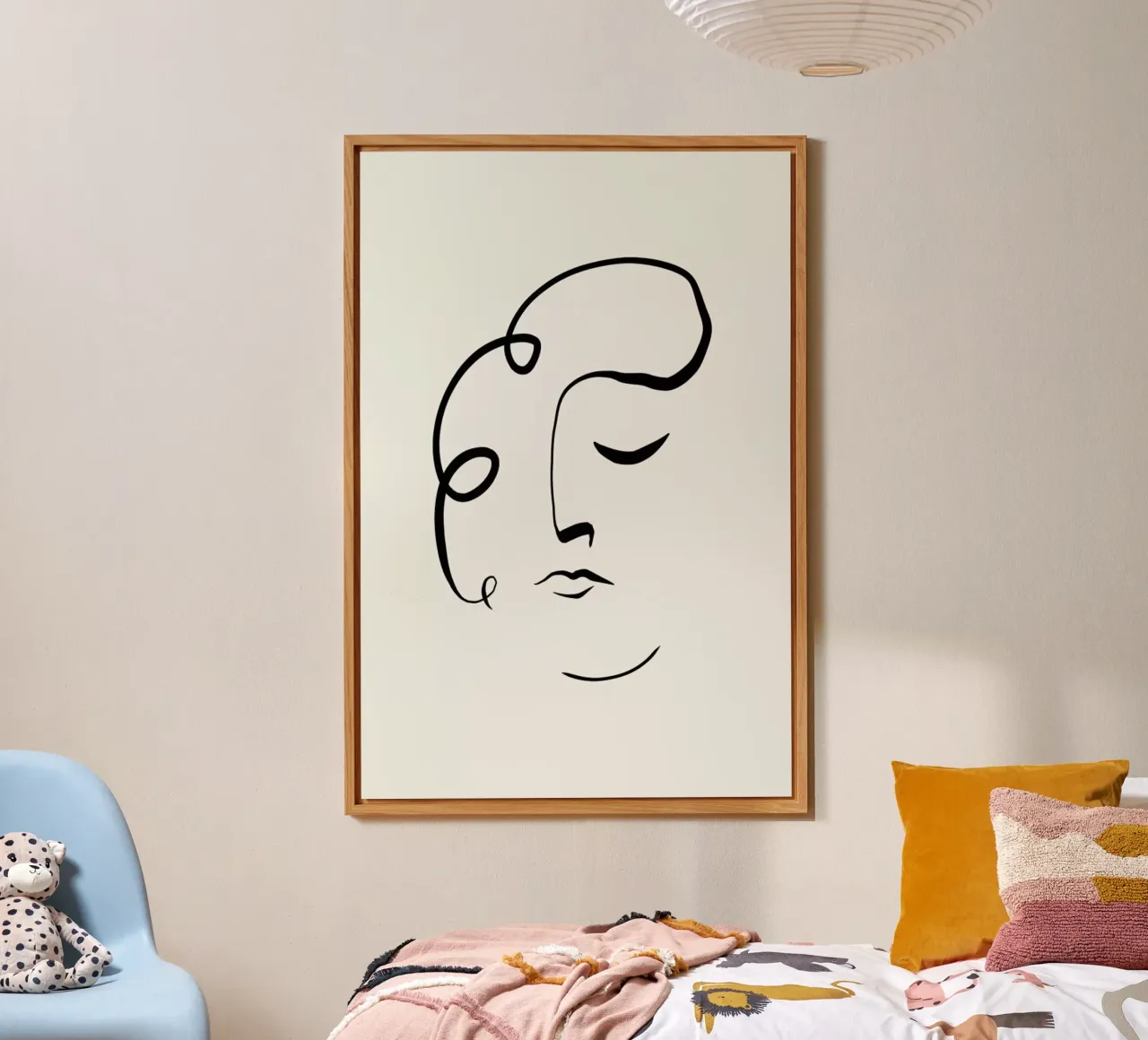 Curls 2 alluminio dibond da Graphite