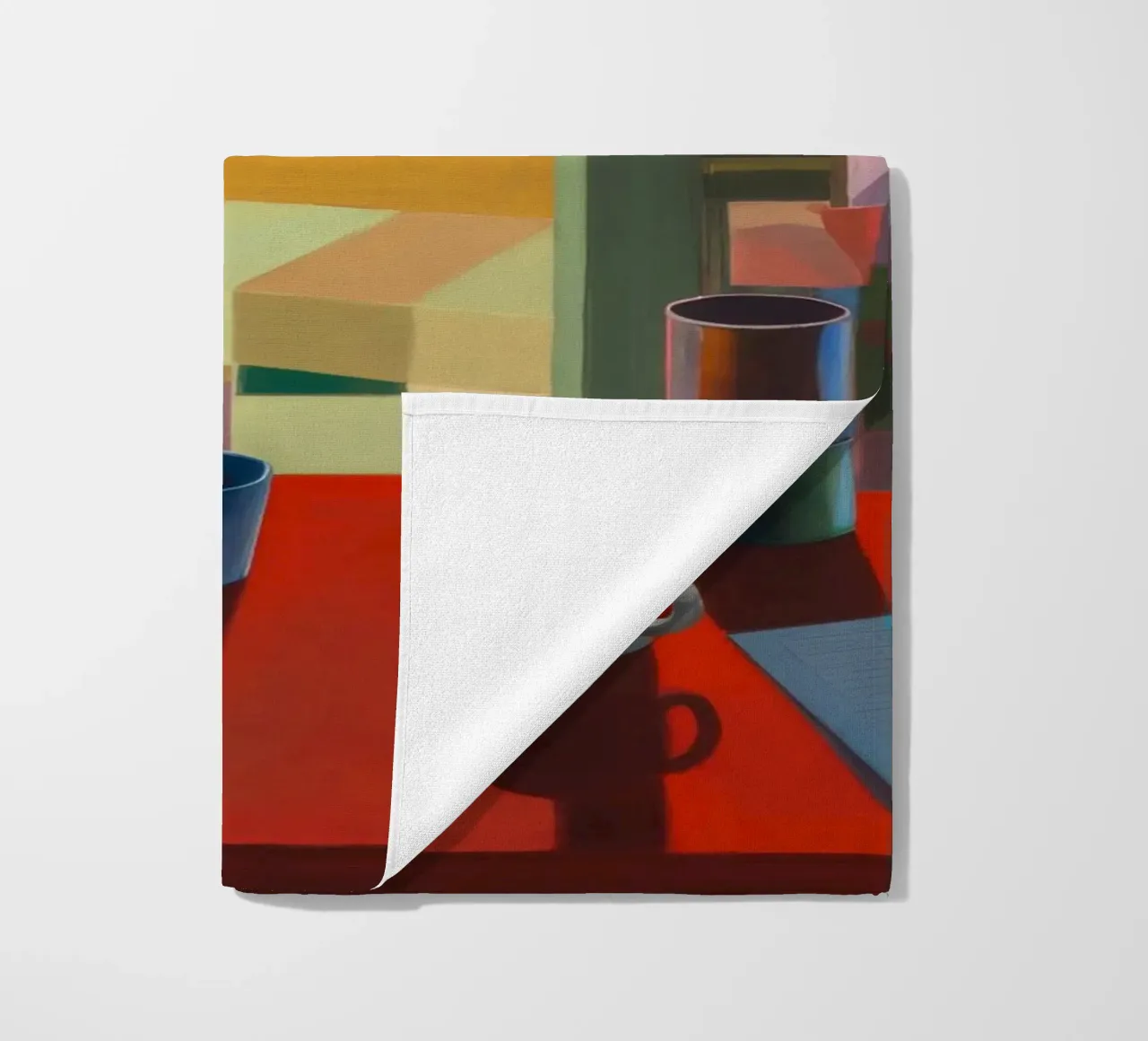 Prospettiva rosso tramonto telo mare da Mystic Grain