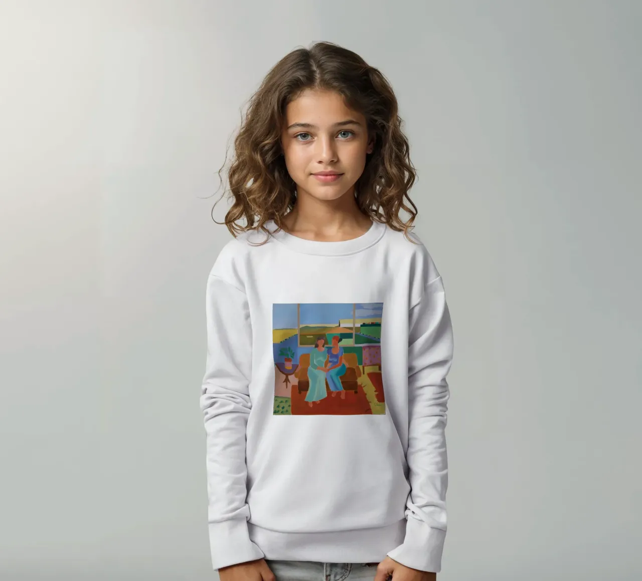 Legame di memoria pastello felpa bambino da Mystic Grain