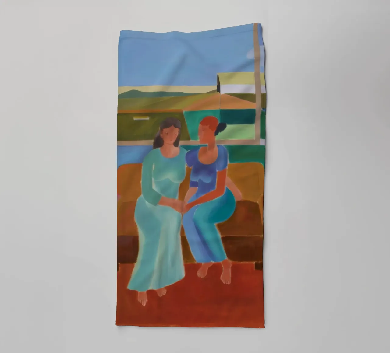 Pastel Memory Bond towel by Mystic Grain
