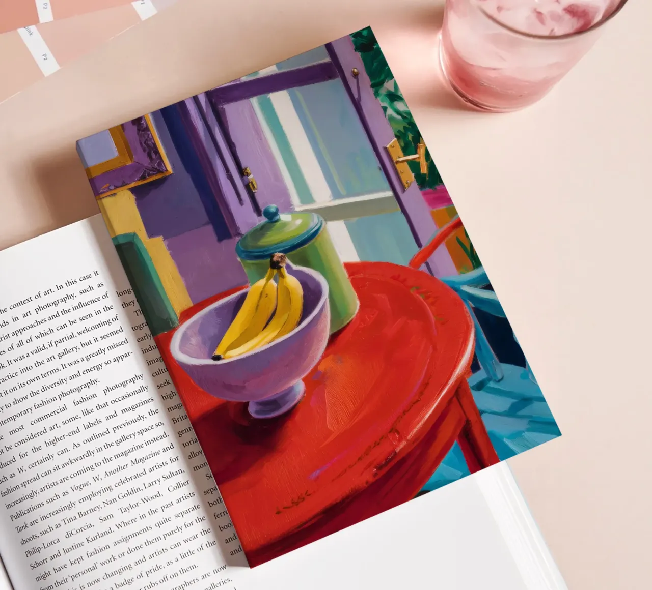 Banana Table Rhythm notebook by Mystic Grain