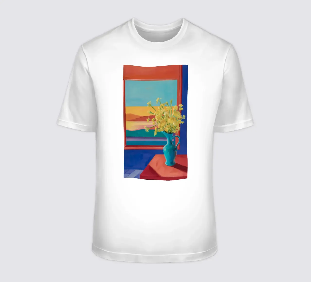 Orizzonte d'oro in fiore t-shirt da Mystic Grain