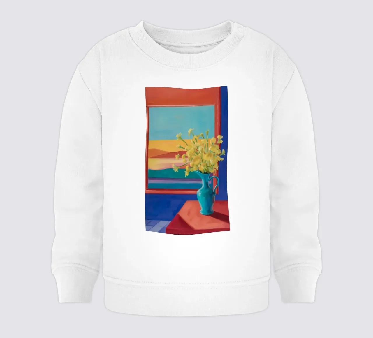 Orizzonte d'oro in fiore felpa neonato da Mystic Grain