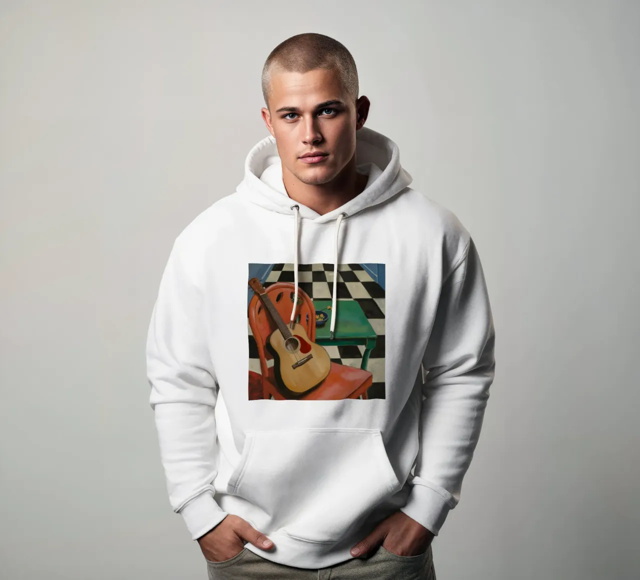 Armonia attraverso le corde felpa con cappuccio da Mystic Grain