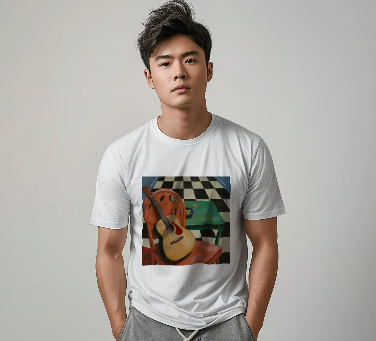 Harmony Through Strings t-shirt by Mystic Grain