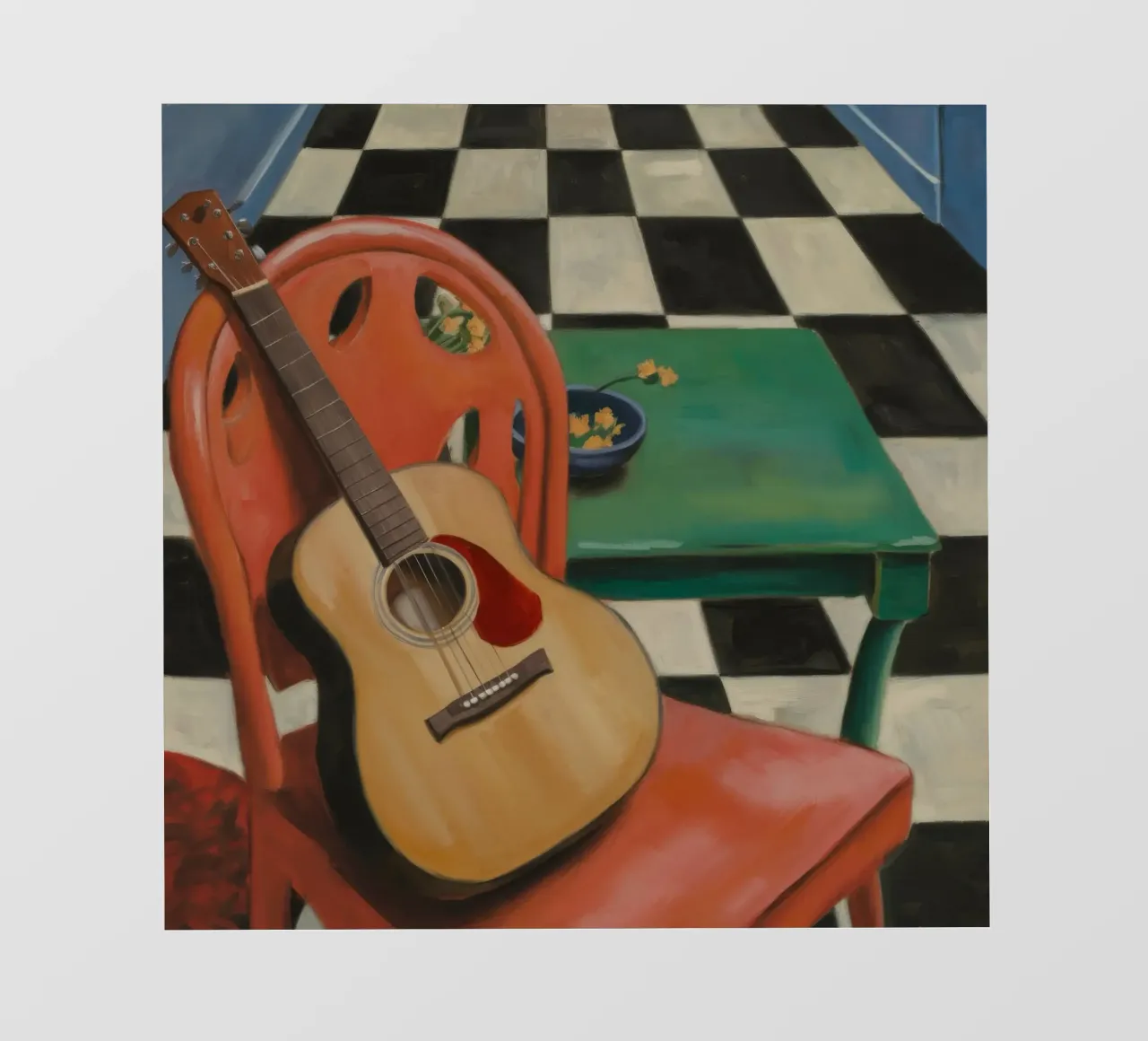 Harmonie door snaren fotobehang van Mystic Grain