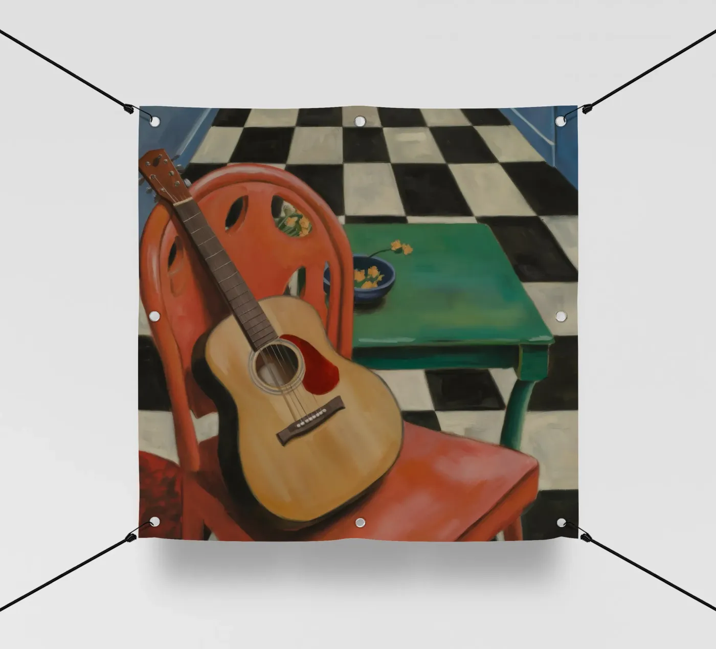 Harmony Through Strings pvc cover by Mystic Grain