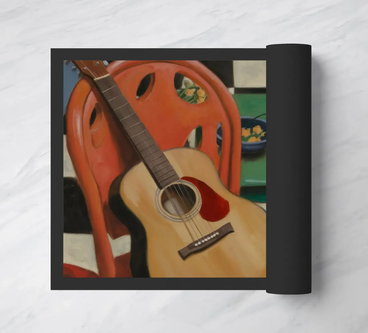 Harmony Through Strings deurmat van Mystic Grain