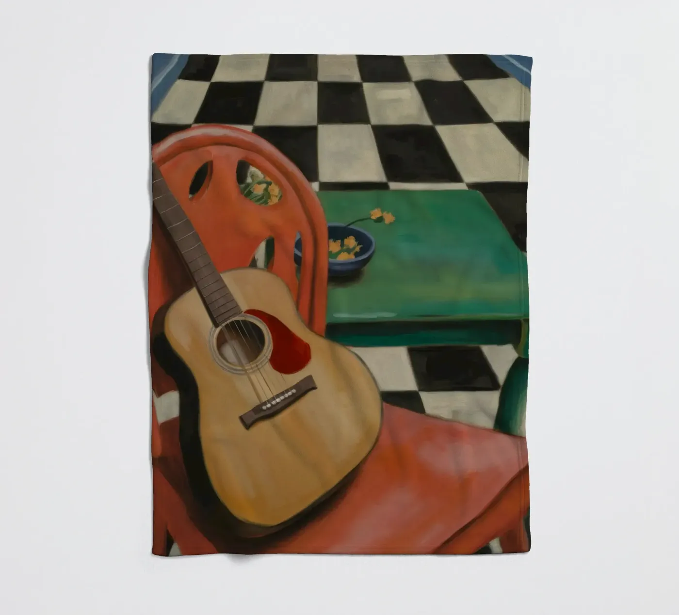 Harmonie door snaren fleecedeken van Mystic Grain