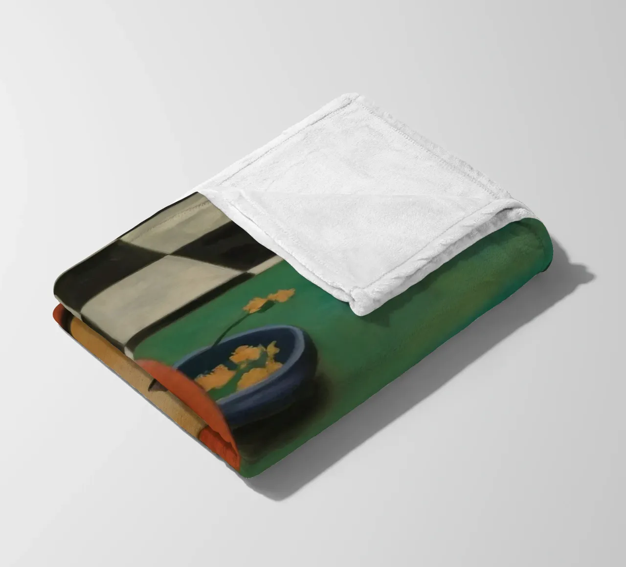 Harmony Through Strings fleece blanket by Mystic Grain