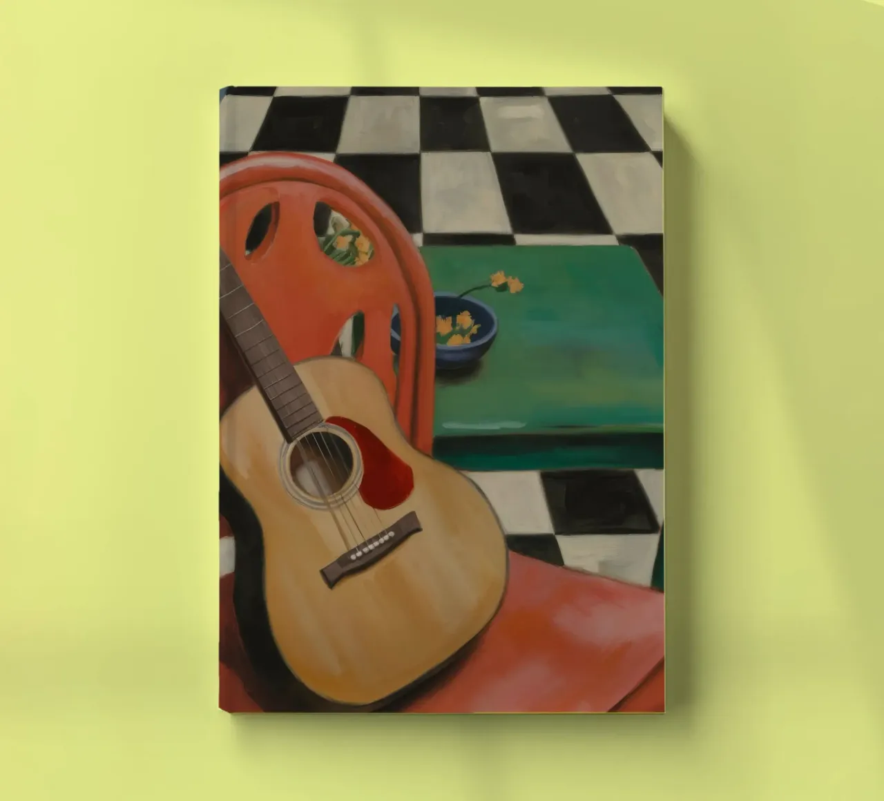 Harmony Through Strings notebook by Mystic Grain