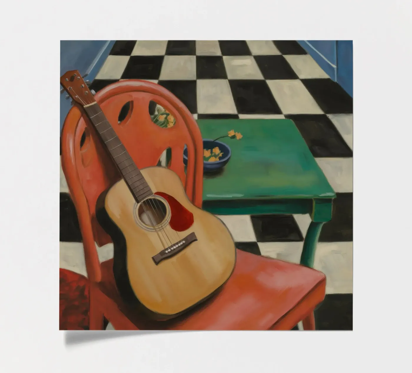 Harmony Through Strings sticker sheet by Mystic Grain