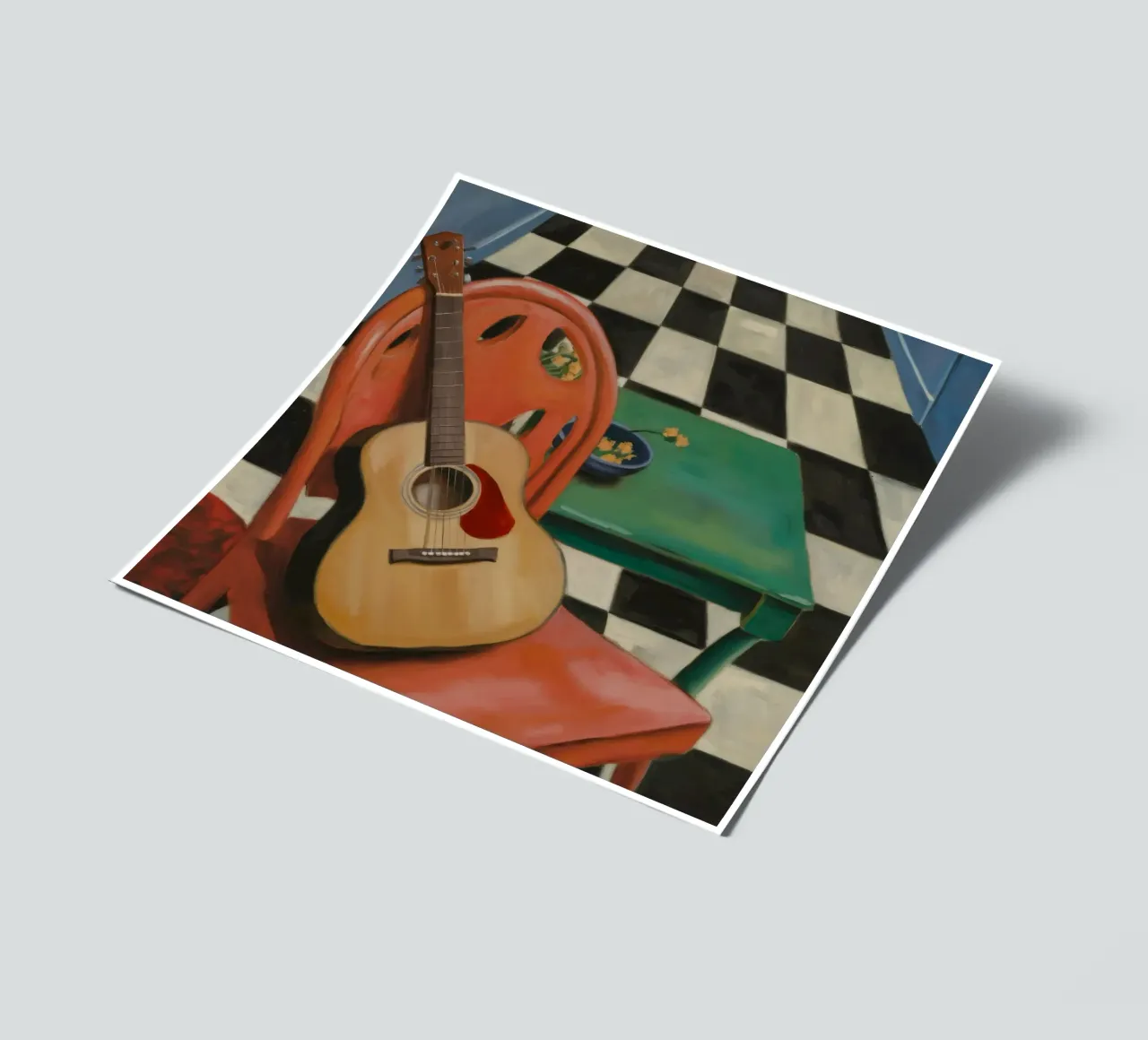 Harmony Through Strings sticker sheet by Mystic Grain