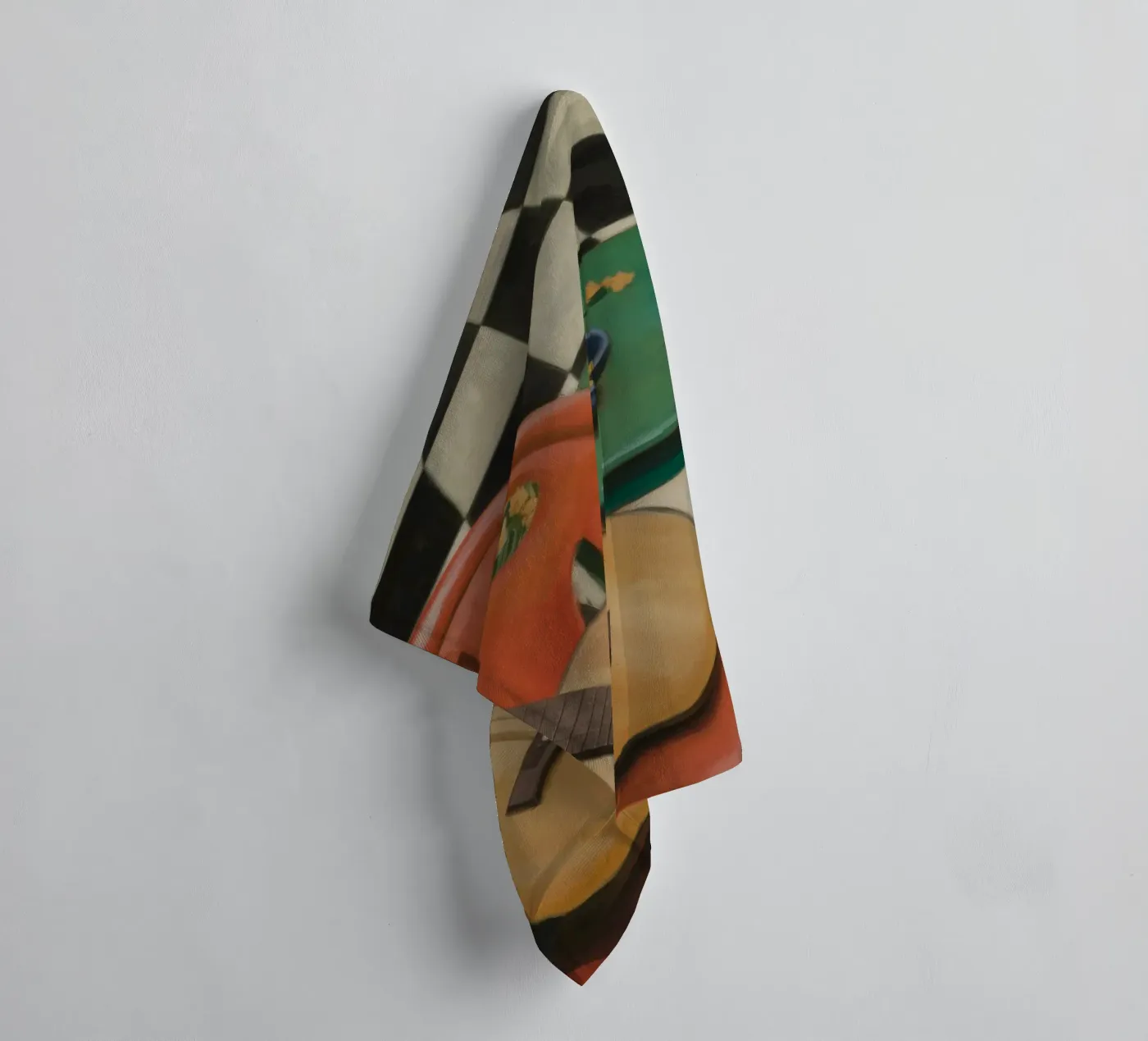 Harmony Through Strings towel by Mystic Grain