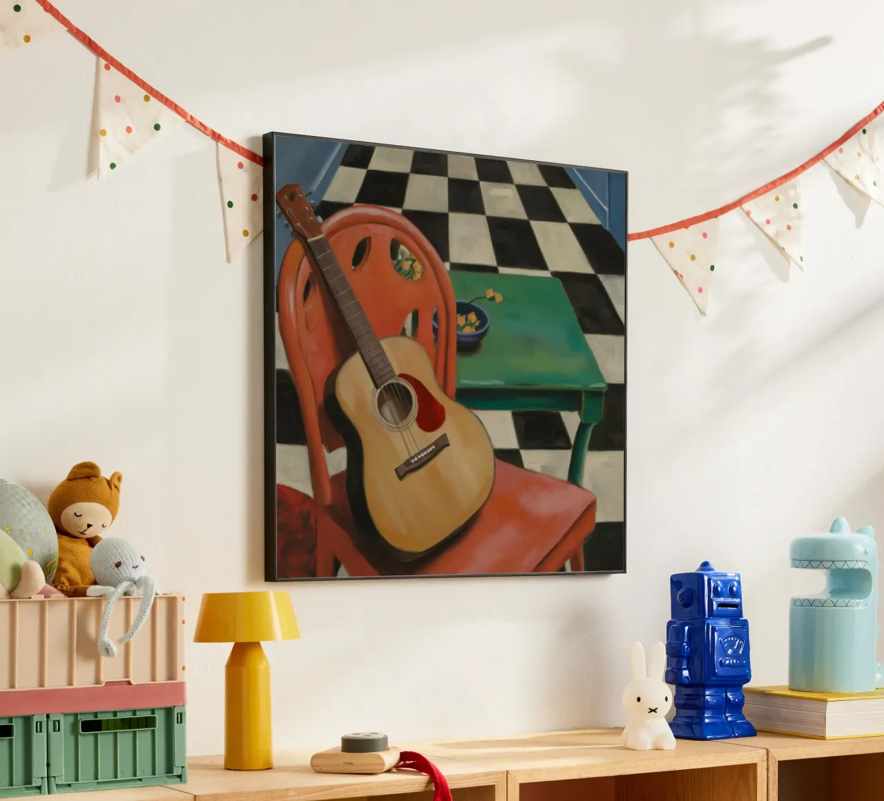 Harmony Through Strings alu-dibond by Mystic Grain