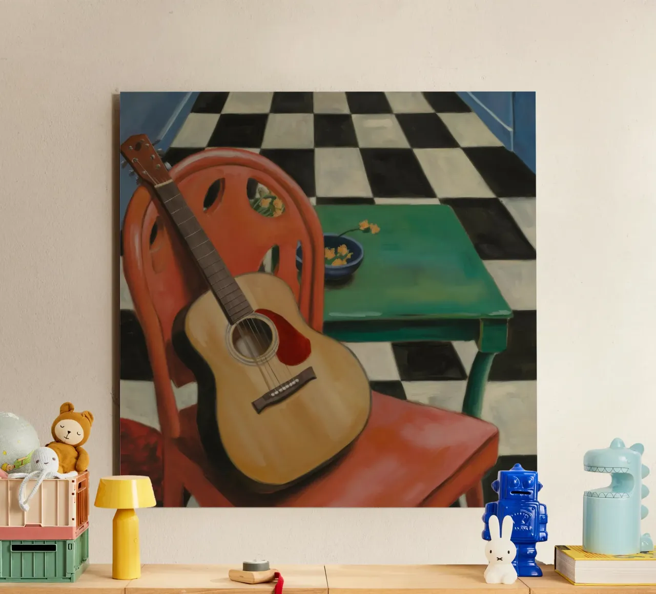 Harmony Through Strings alu-dibond by Mystic Grain