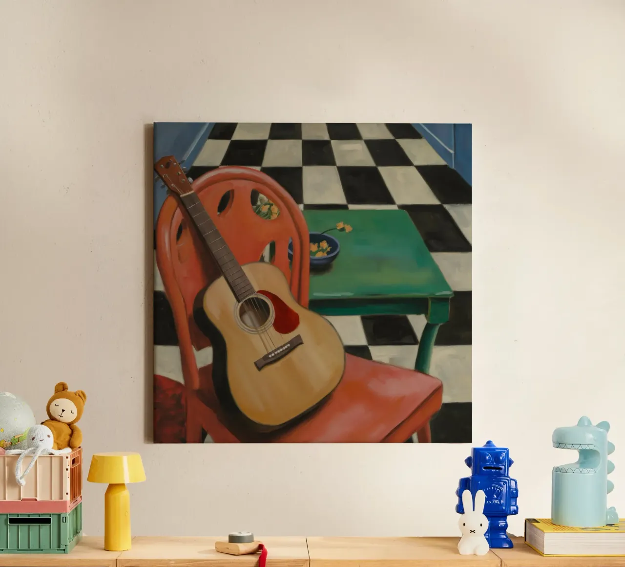 Harmony Through Strings canvas by Mystic Grain