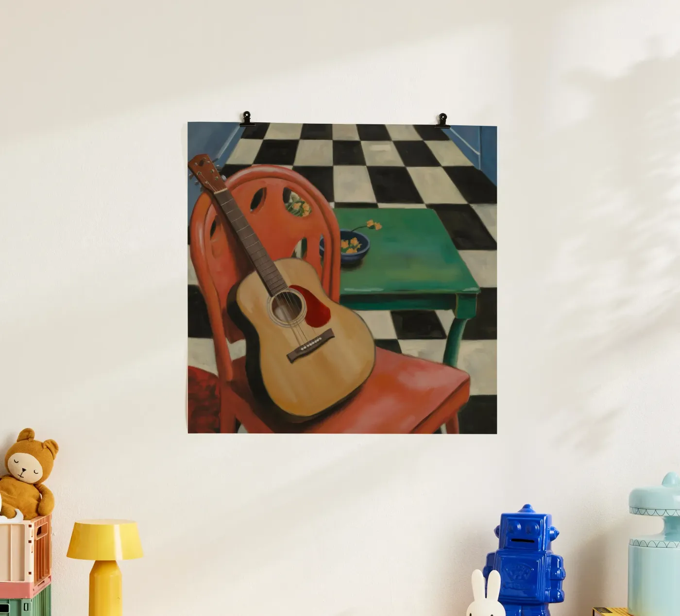 Harmony Through Strings poster by Mystic Grain