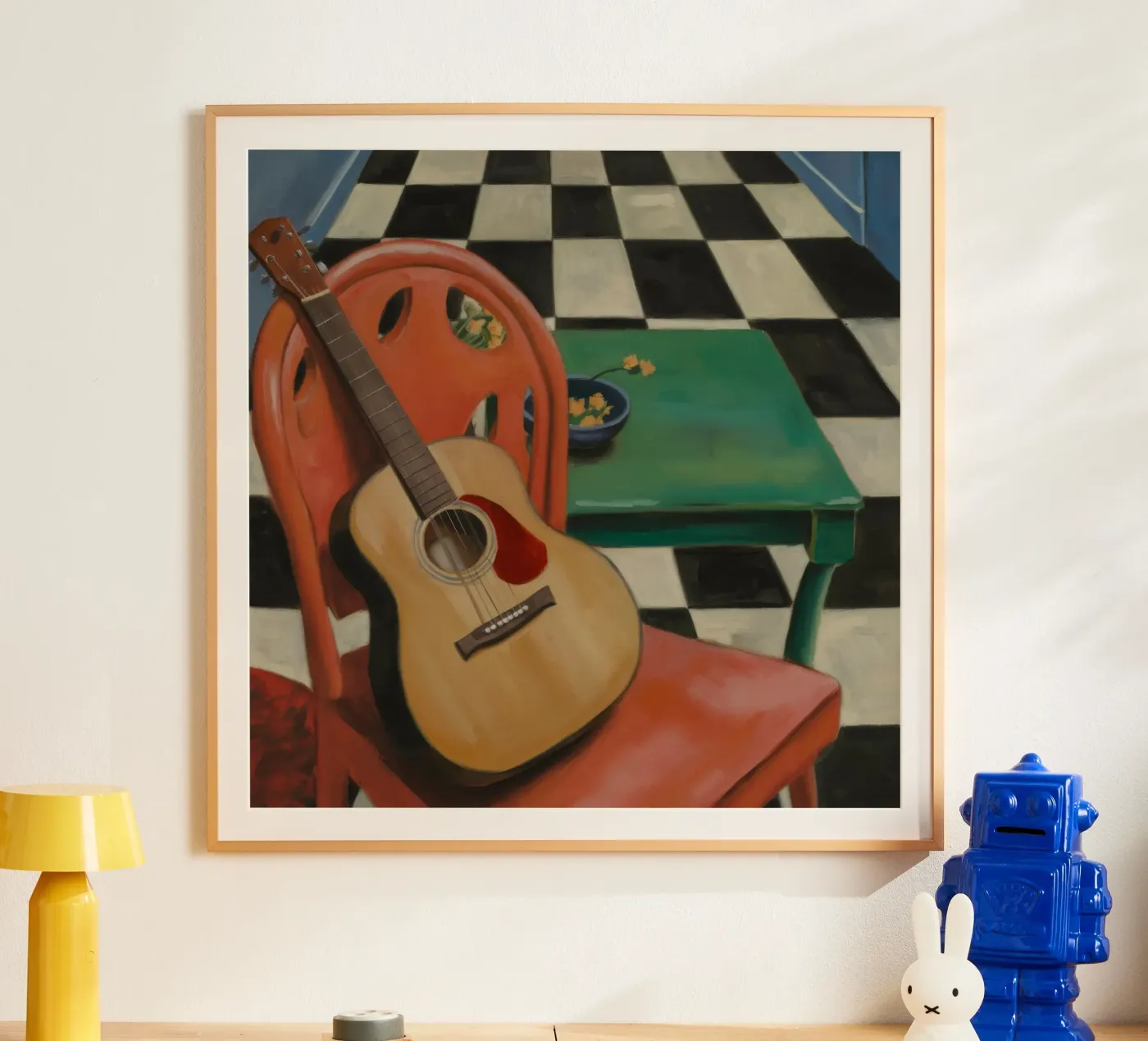 Harmony Through Strings poster by Mystic Grain