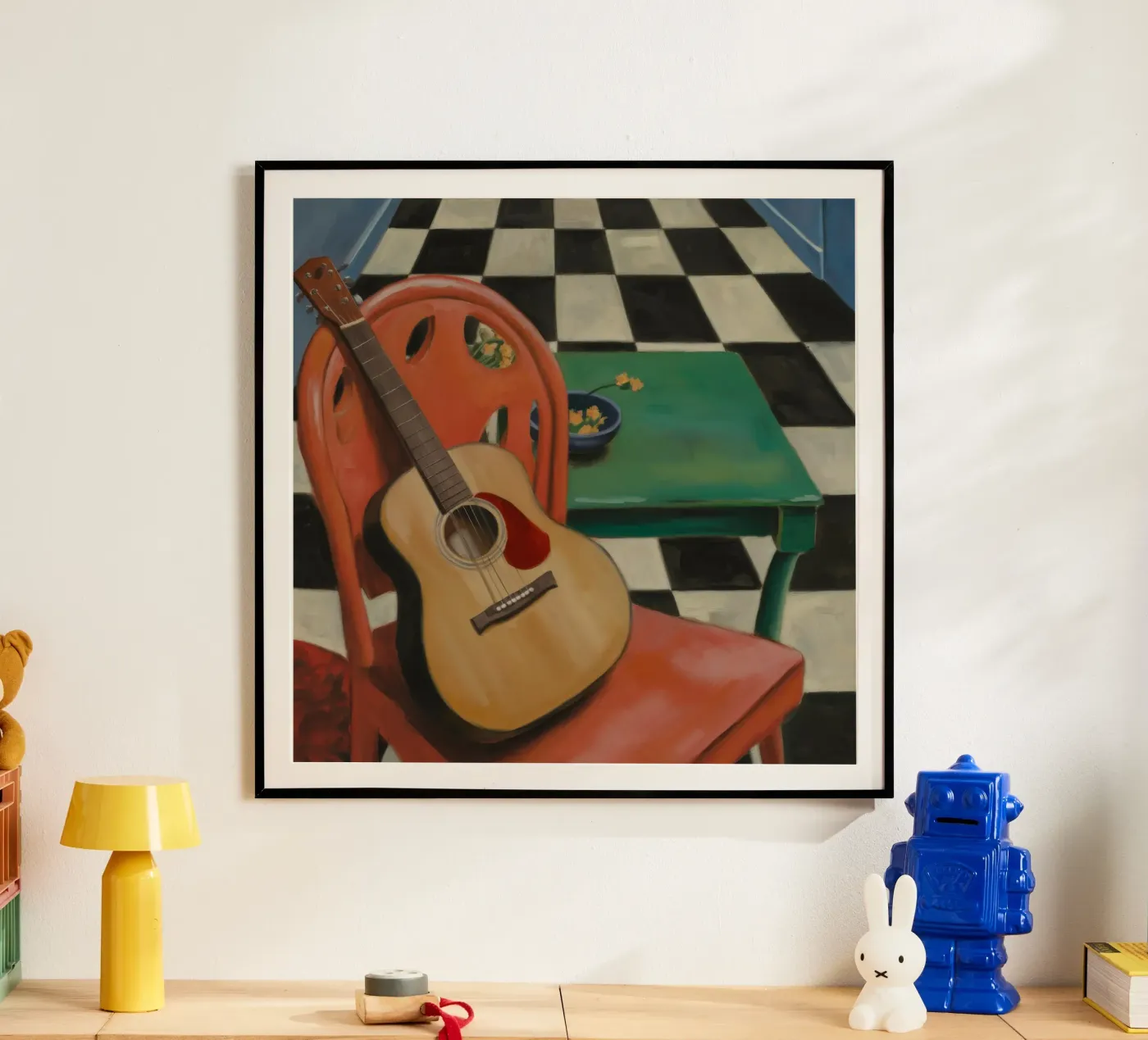 Harmony Through Strings poster by Mystic Grain