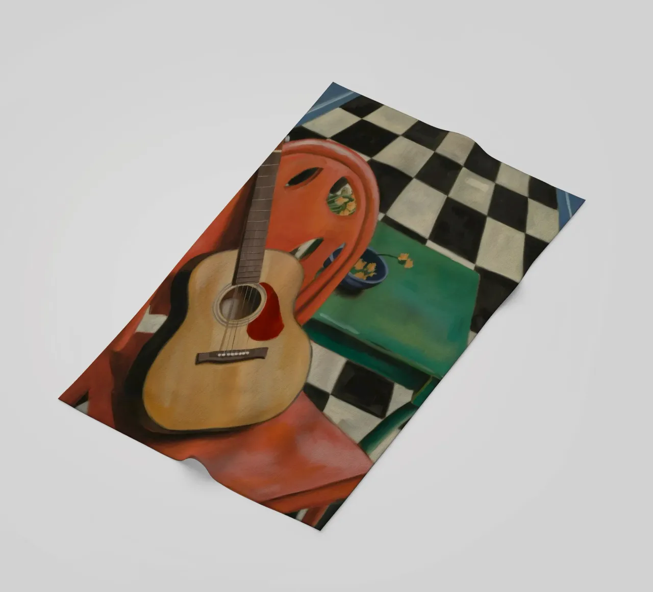 Harmony Through Strings beach towel by Mystic Grain