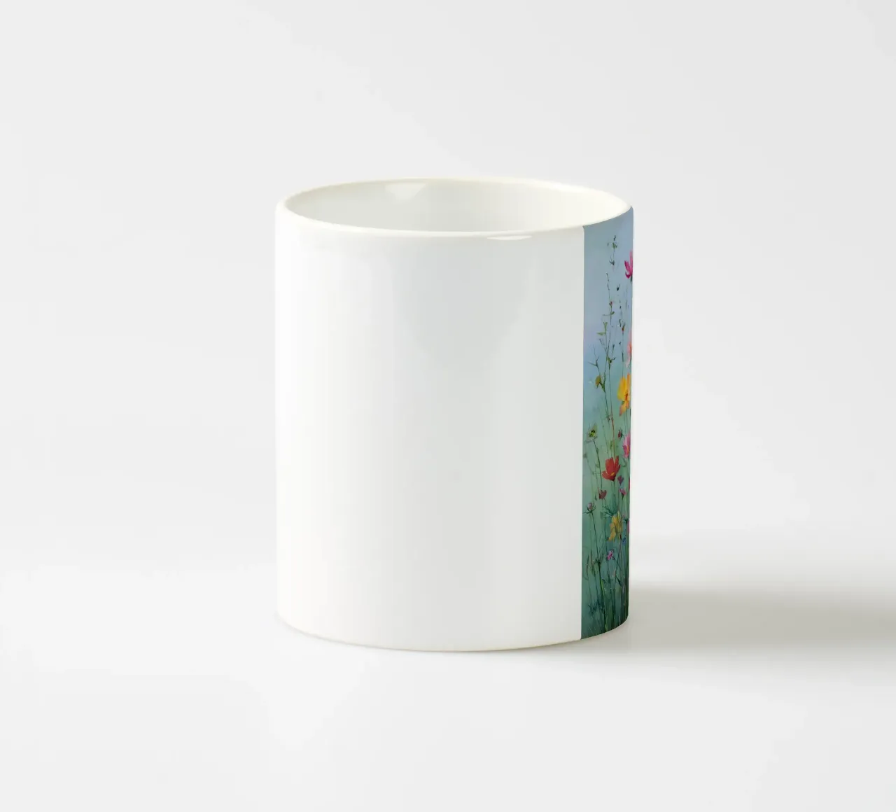 Summer meadow in bloom B tazza in ceramica da Mateo