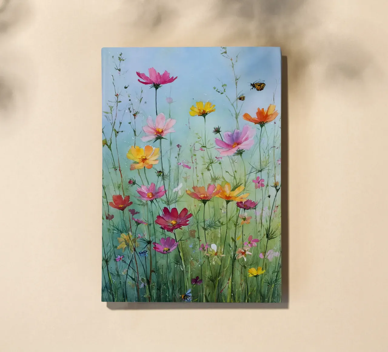 Summer meadow in bloom B notebook by Mateo