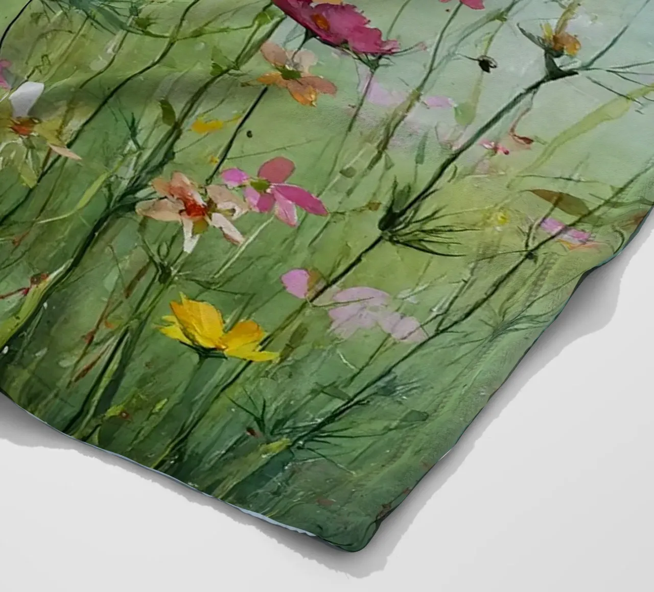 Summer meadow in bloom B coperta in pile da Mateo