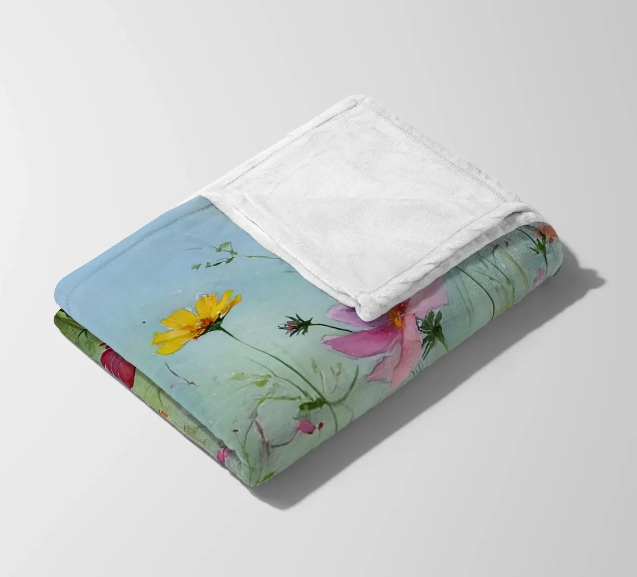 Summer meadow in bloom B coperta in pile da Mateo