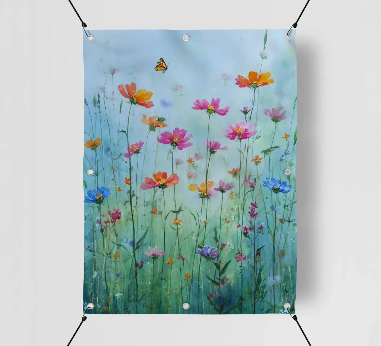 Summer meadow in bloom C telo in pvc da Mateo