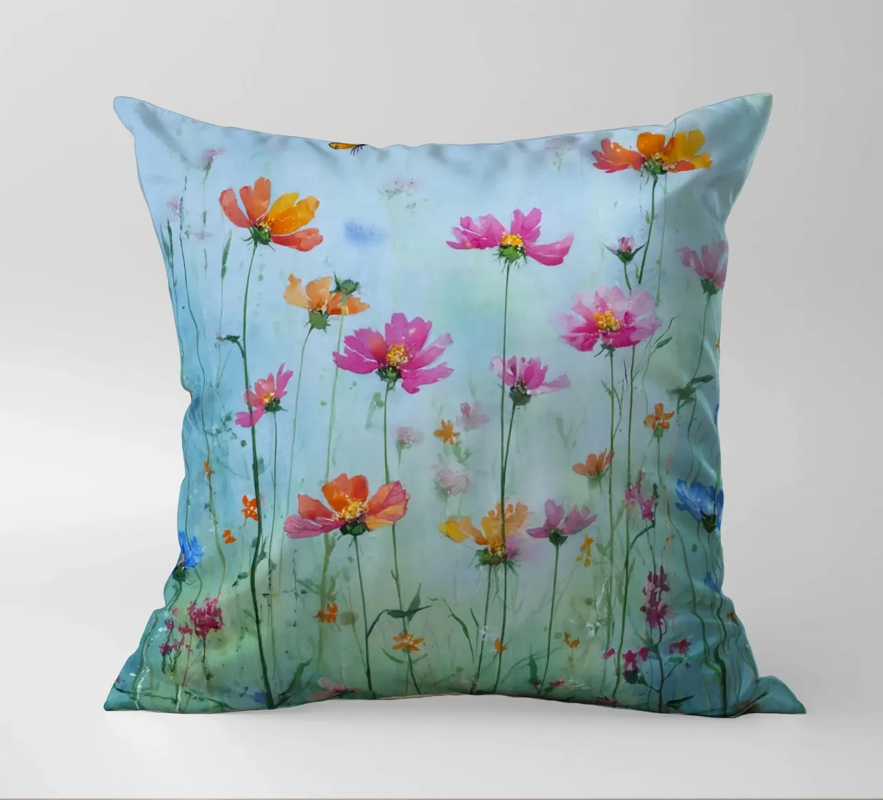 Summer meadow in bloom C cuscino da Mateo