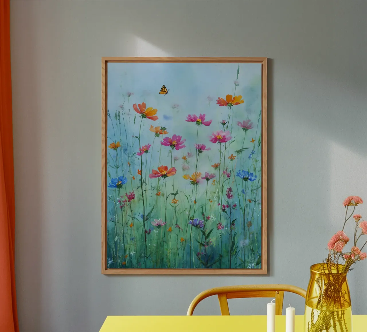 Summer meadow in bloom C pannello forex da Mateo