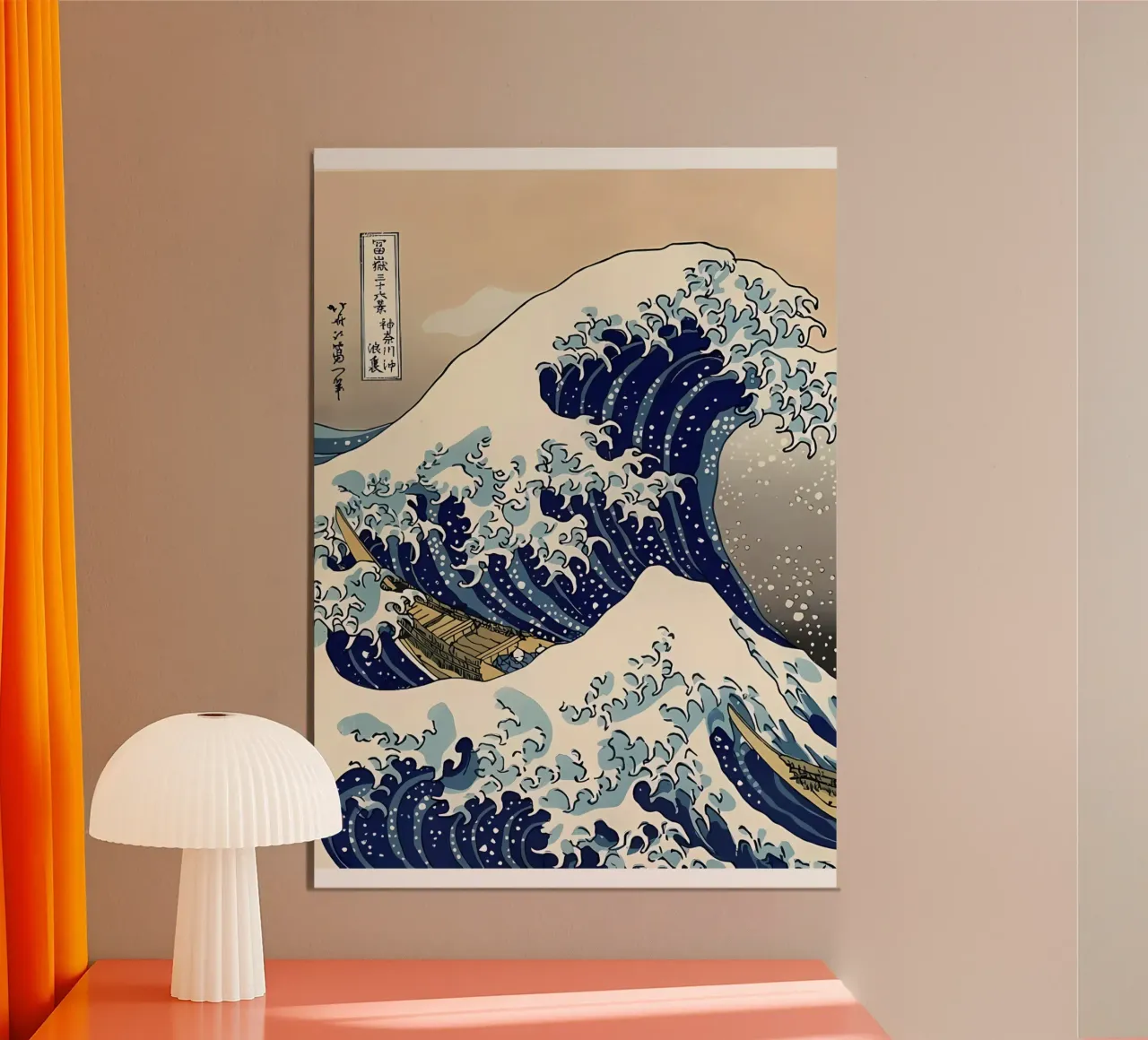 Onda di Kanagawa alluminio dibond da tokovictory