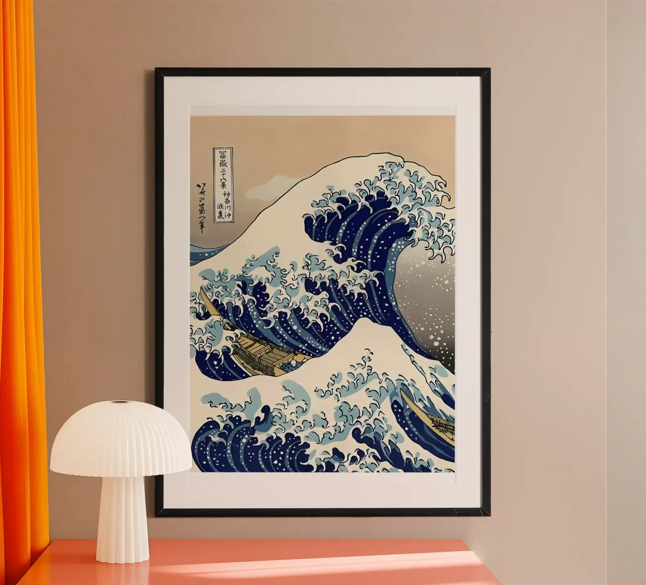 Onda di Kanagawa carta hahnemühle da tokovictory